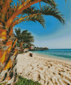 Cape Verde Beach Diamond Painting