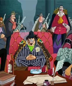 Capone Bege One Piece Gang Diamond Painting