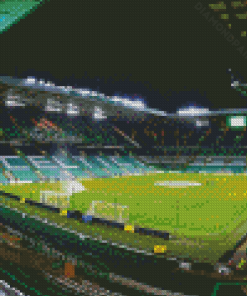 Celtic Park At Night Diamond Painting