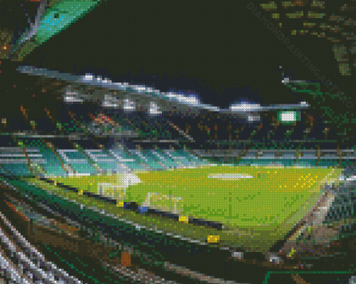 Celtic Park At Night Diamond Painting