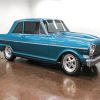 Chevy 2 Nova Blue Car Diamond Painting