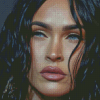 Close Up Megan Fox Diamond Painting