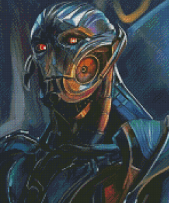 Close Up Ultron Diamond Painting