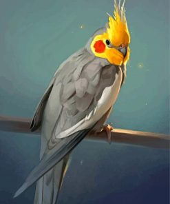 Cockatiel Diamond Painting