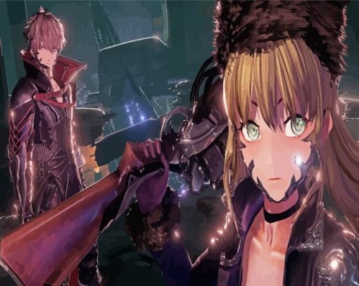 Code Vein Video Game Diamond Painting