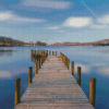 Coniston Water England Landscape Diamond Painting