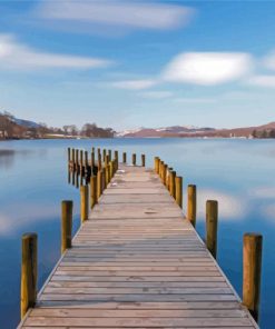 Coniston Water England Landscape Diamond Painting