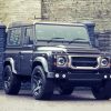 Dark Silver Land Rover Defender Diamond Painting