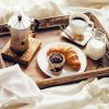 Delicious Breakfast On Bed Diamond Painting