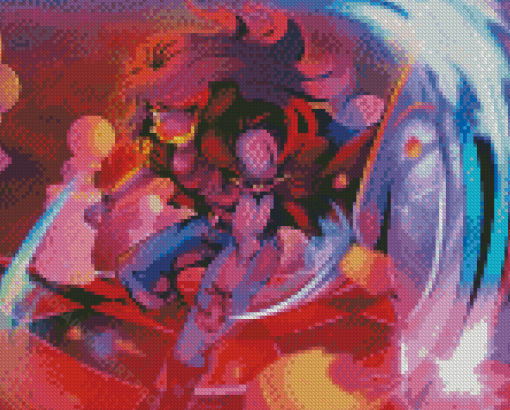 Deltarune Susie Game Character Diamond Painting