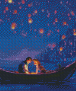 Disney Tangled Lanterns Diamond Painting