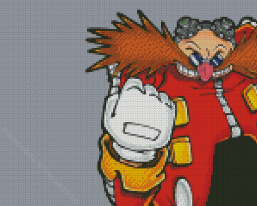 Doctor Eggman Animation Character Diamond Painting