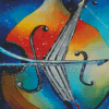 Double Bass Abstract Diamond Painting