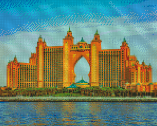 Dubai Atlantis Diamond Painting