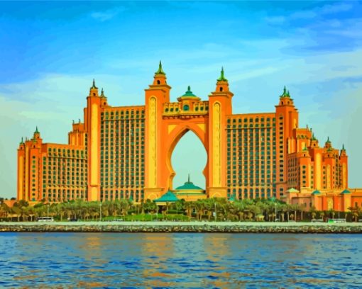 Dubai Atlantis Diamond Painting