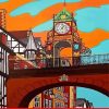 Eastgate Clock Chester Poster Diamond Painting