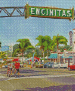 Encinitas California Diamond Painting