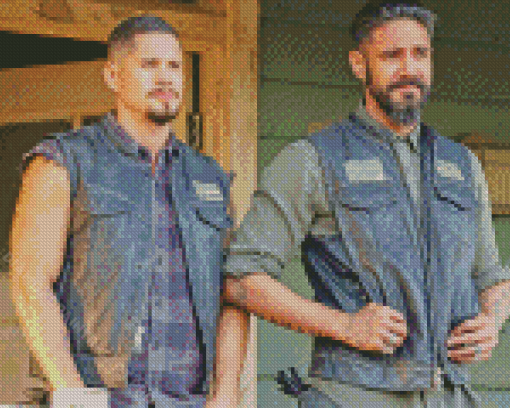 Ezekiel And Angel From Mayans Mc Diamond Painting