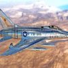 F100 Super Sabre In A Flight Diamond Painting