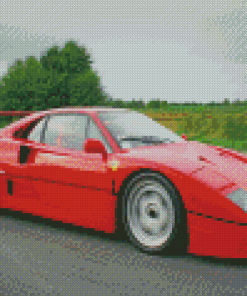 Cool Ferrari F40 Diamond Painting