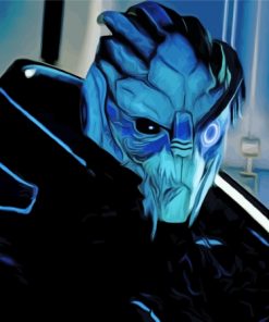 Garrus Vakarian Game Character Art Diamond Painting