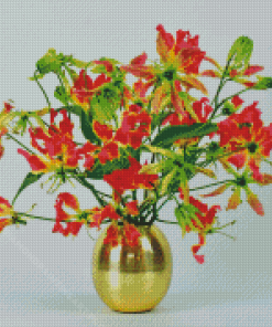 Gloriosa Vase Diamond Painting