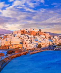 Greece Naxos Island Diamond Painting