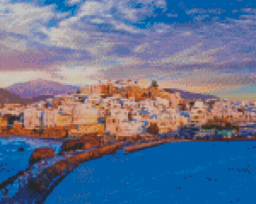 Greece Naxos Island Diamond Painting