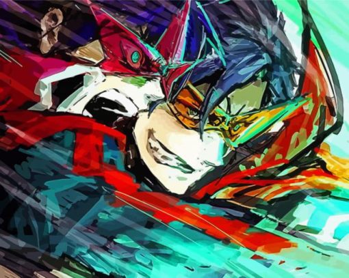 Gurren Lagann Character Art Diamond Painting