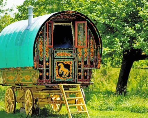 Gypsy Caravan Diamond Painting