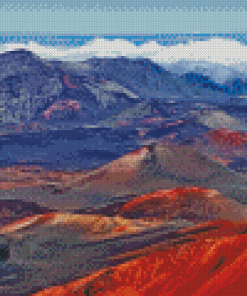 Hawaii Haleakala Volcano Diamond Painting