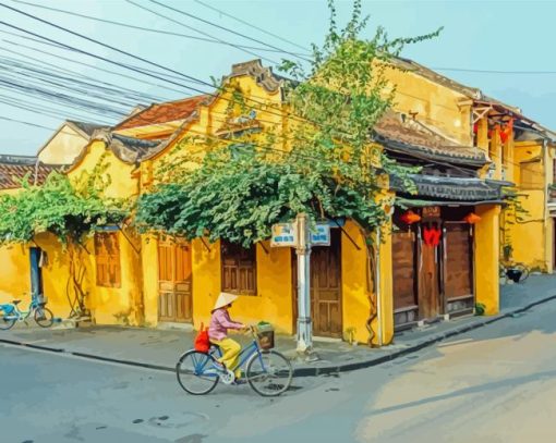 Hoi An Vietnam Old Town Diamond Painting