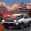 Toyota Ae86 Trueno Diamond Painting