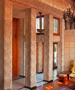 Inside The Ennis House Diamond Painting