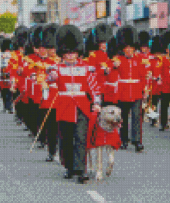 Irish Guards Diamond Painting