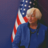 Janet Louis Yellen Diamond Painting