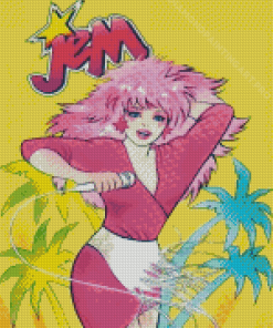 Jem Jerrica Benton Character Diamond Painting