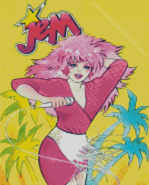 Jem Jerrica Benton Character Diamond Painting