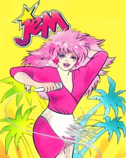 Jem Jerrica Benton Character Diamond Painting