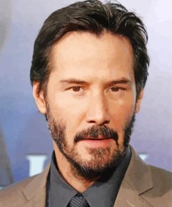 Cool Keanu Reeves Diamond Painting