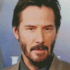 Cool Keanu Reeves Diamond Painting