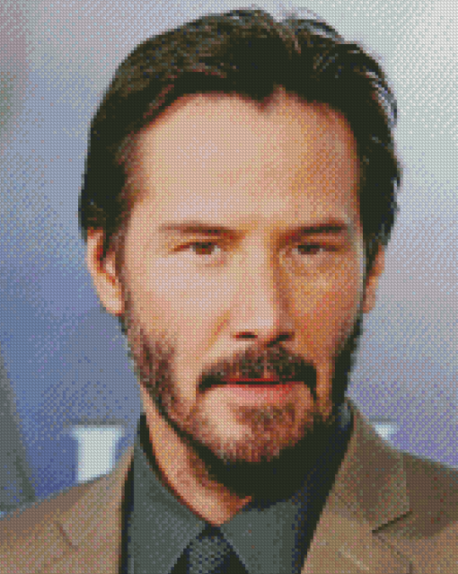 Cool Keanu Reeves Diamond Painting