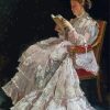 La Liseuse By Alfred Stevens Diamond Painting