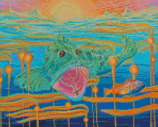 Ling Cod Diamond Painting