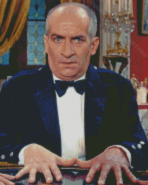 Louis De Funes Diamond Painting