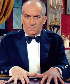 Louis De Funes Diamond Painting