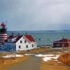 Lubec Lighthouse Diamond Painting