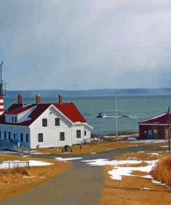 Lubec Lighthouse Diamond Painting