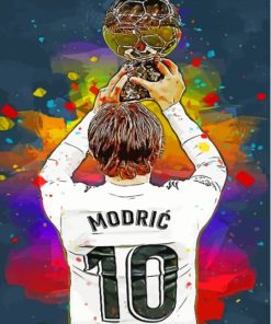 Luka Modric Art Diamond Painting