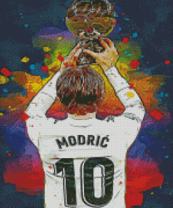 Luka Modric Art Diamond Painting